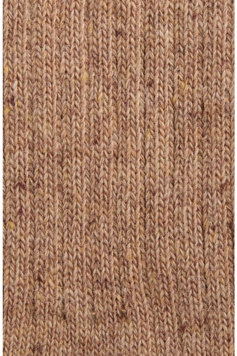 Houghton Wool Blend Boot Socks, Alternate, color, MILITARY BROWN/ BORDEAUX