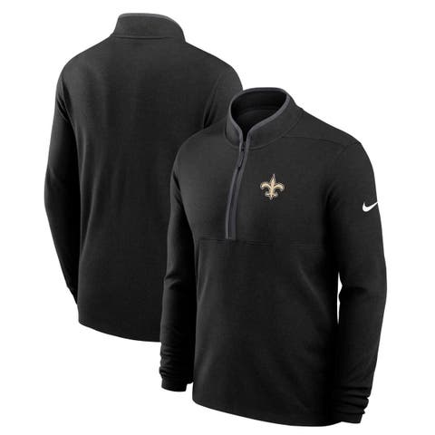Men
s Nike Black New Orleans Saints Lightweight Victory Dri-FIT Half-Zip Pullover