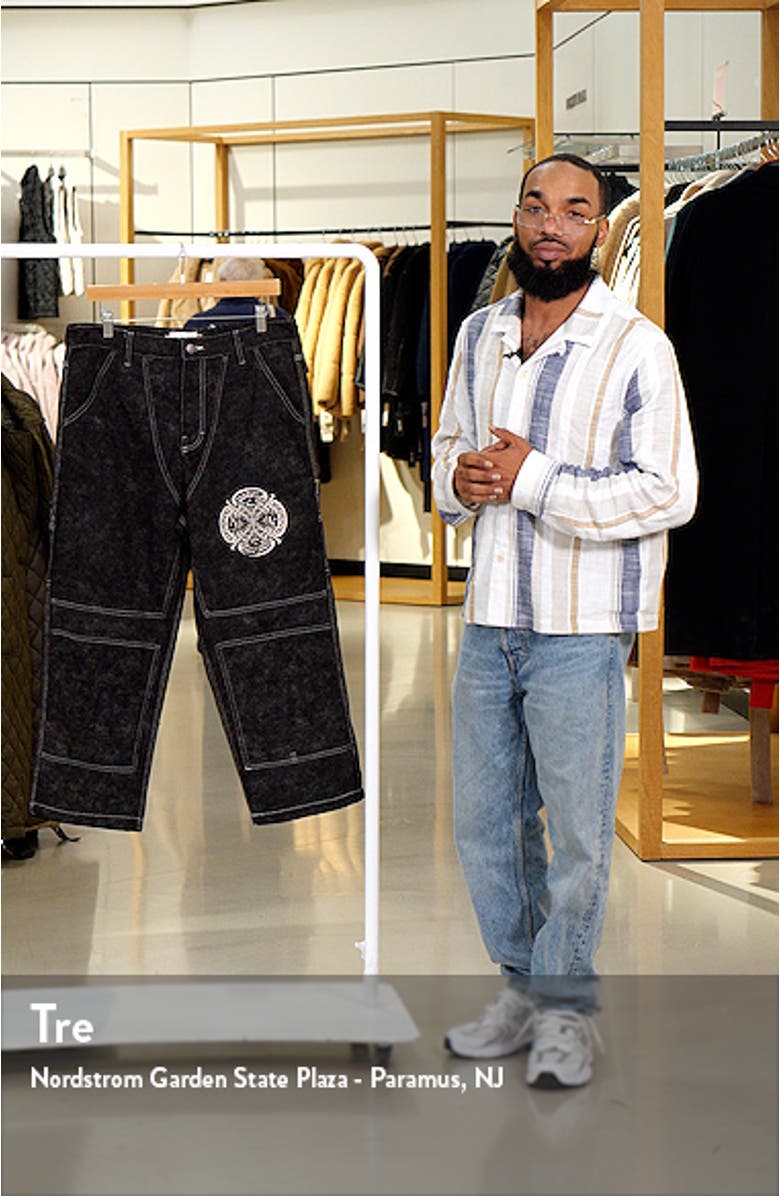 Washed Cotton Twill Carpenter Pants, sales video thumbnail