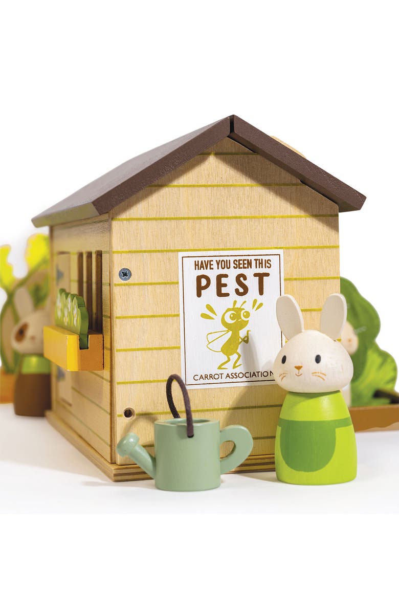 Tender Leaf Toys Bunny's Carrot Patch Playset, Alternate, color, 