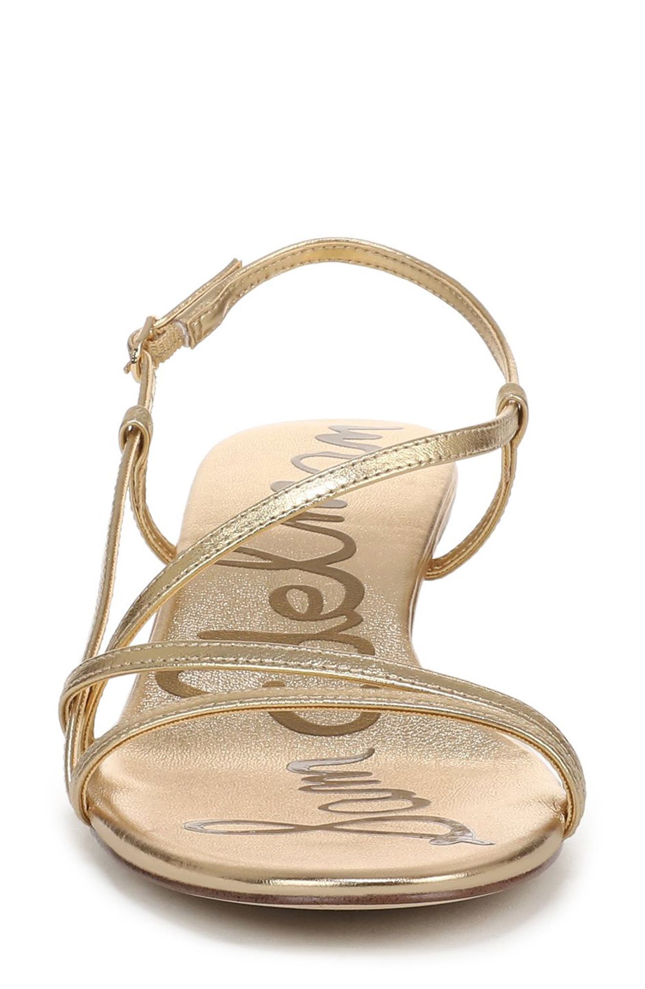 Женские сандалии Sam Edelman Cora Slingback Kitten Heel Sandal — фото 4