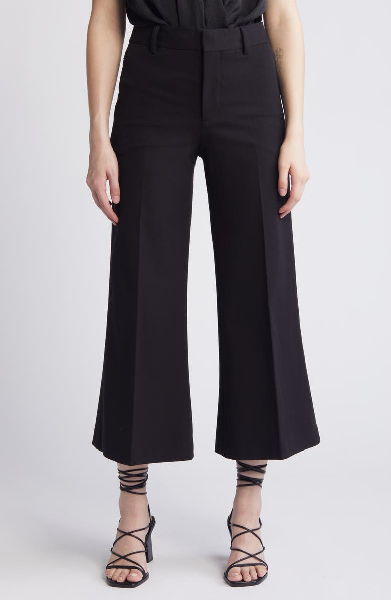 FRAME Le Crop Palazzo Wide Leg Trousers, Main, color,