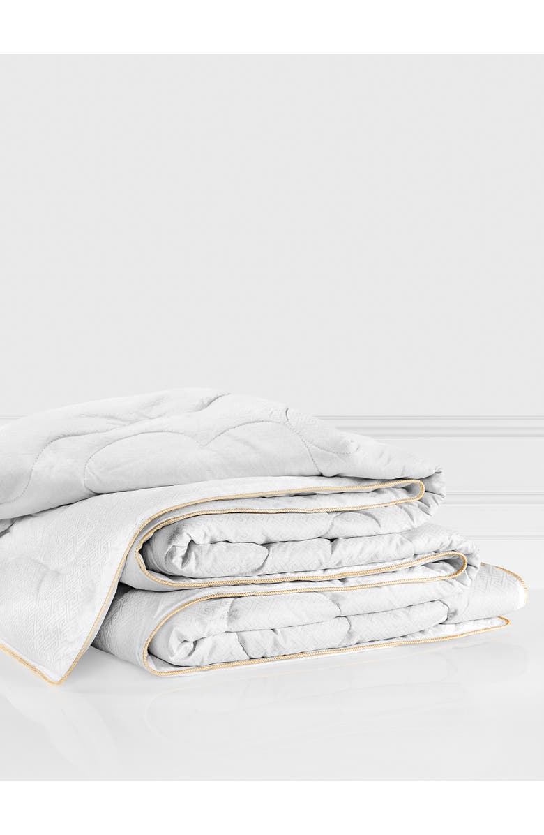 Togas Maestro camel wool comforter, Alternate, color, White