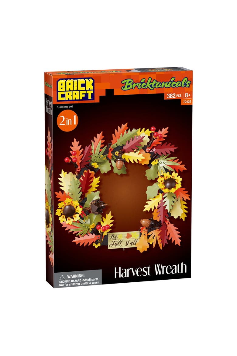 Fall Harvest Harvest Wreath 2in1 Building Set, Alternate, color, Red