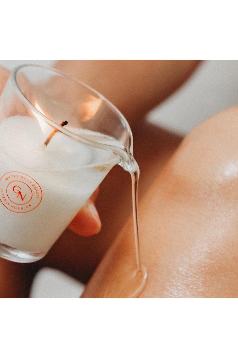 Indulge in Luxury Bath-Oil Candle, Alternate, color, White