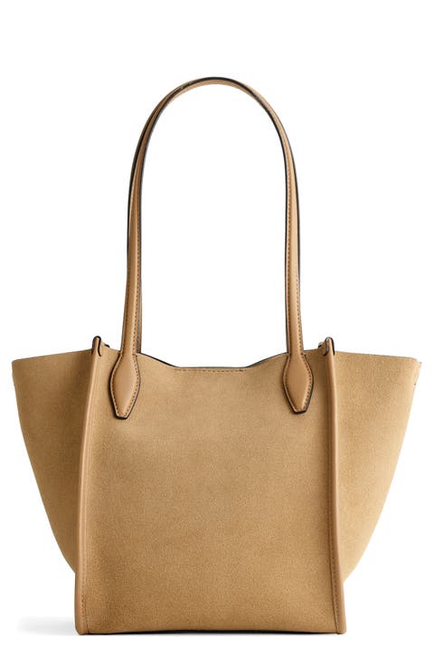 The Small Lexington Suede Tote