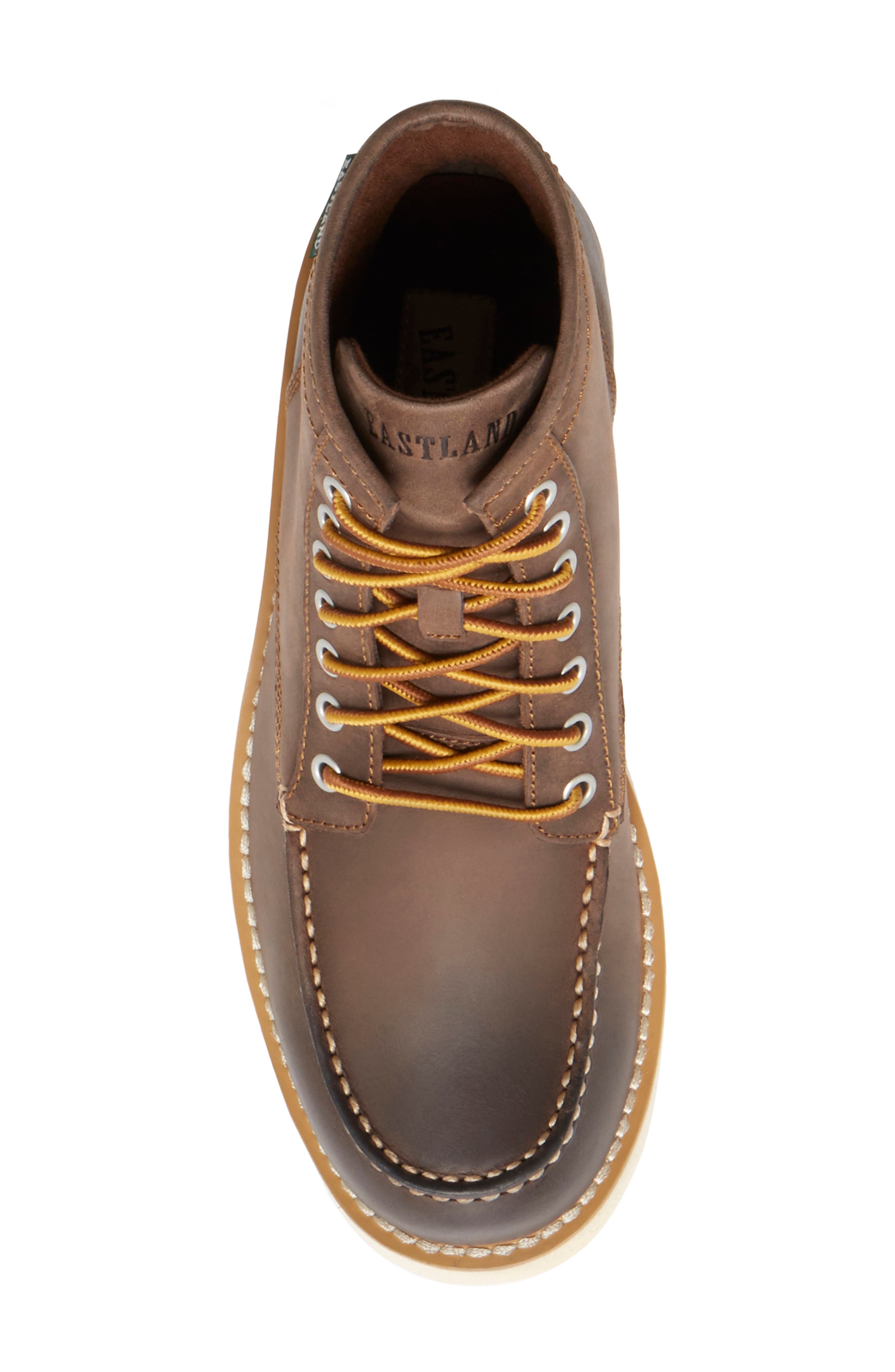 Eastland 'Lumber Up' Moc Toe Boot, Alternate, color, Brown