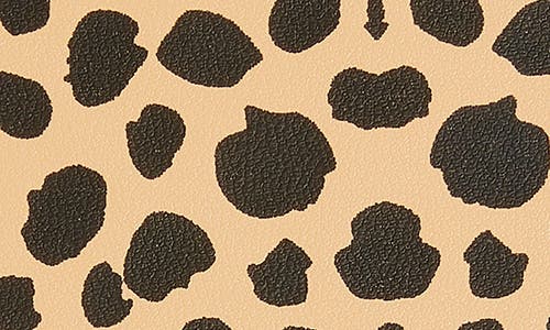 Nordstrom Square Zip Jewelry Box In Tan Leopard
