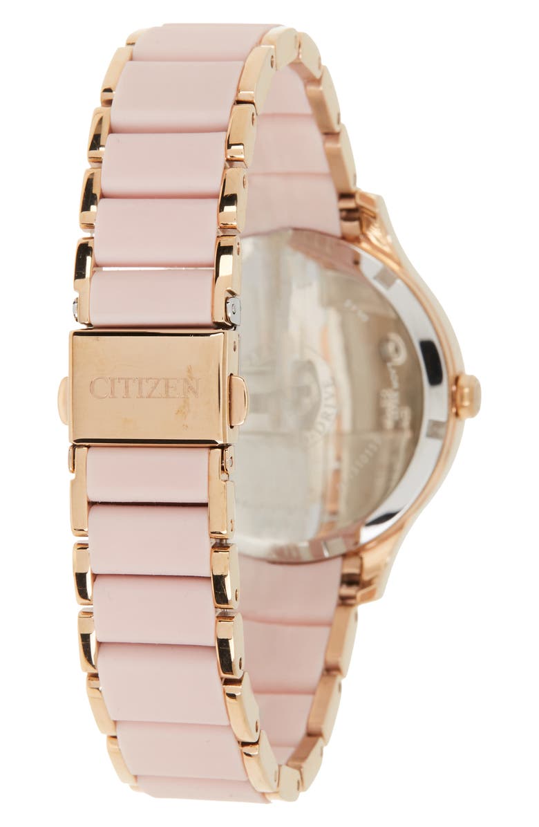 Citizen Women's Two Tone Stainless Steel Bracelet Watch, 36mm, Alternate, color, 