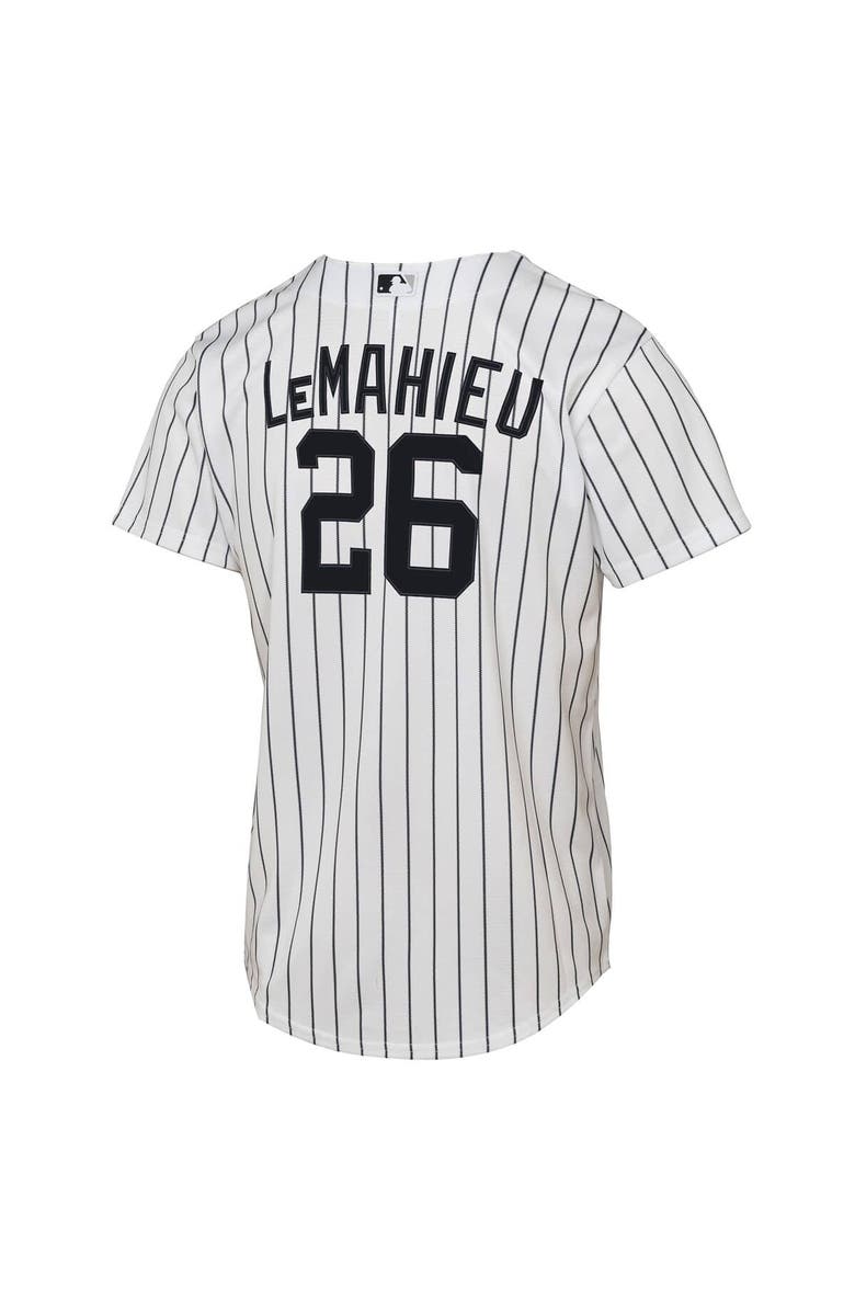 Nike Youth Nike DJ LeMahieu White New York Yankees Home Replica Player Jersey, Alternate, color, White