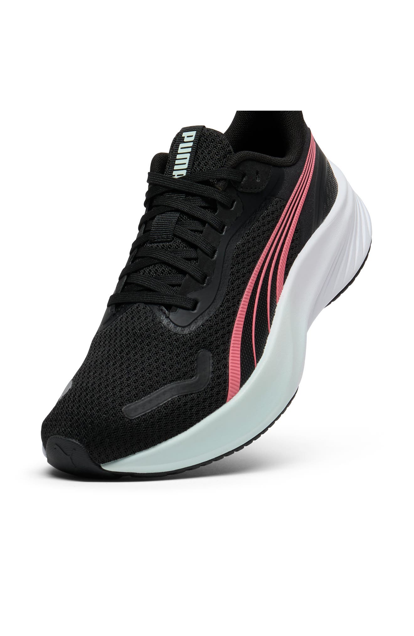 Pounce Lite Sneaker, Alternate, color, BLACK