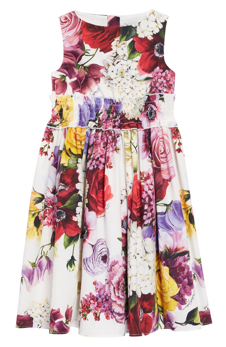 Dolce&Gabbana Abito Senza Fit & Flare Dress, Main, color, 