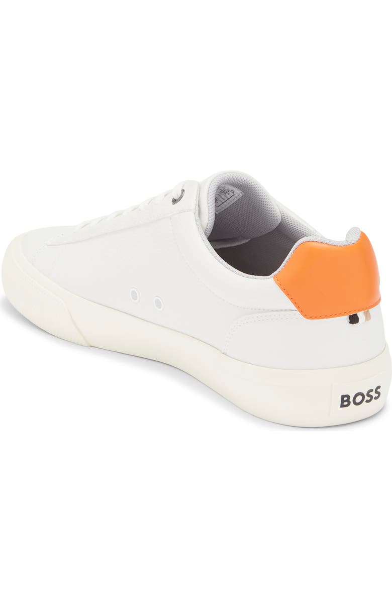 BOSS Aiden Tenn Sneaker, Alternate, color, Open White