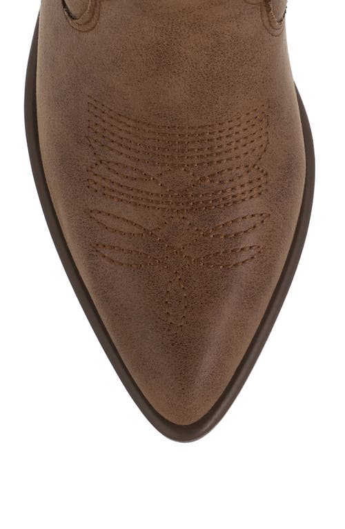 Mia Caela Western Boot In Brown