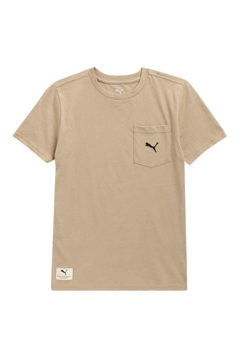 Kids' Class Pack Cotton Jersey T-Shirt, Main, color, PALE BROWN