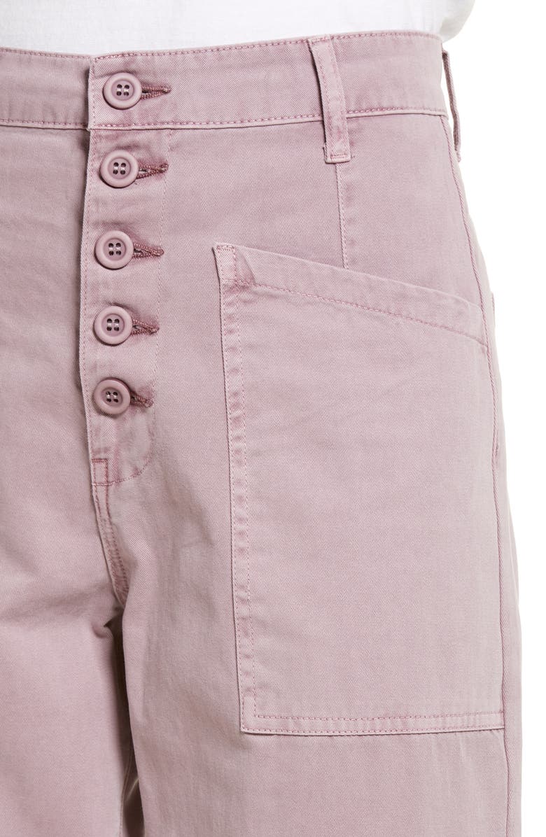 Pistola Tammy Button Fly High Waist Ankle Bootcut Jeans, Alternate, color,