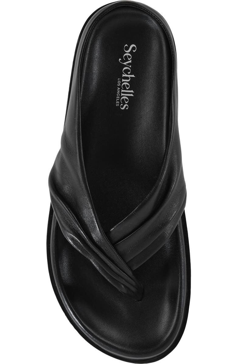 Seychelles Let It Be Flip Flop, Alternate, color, Black