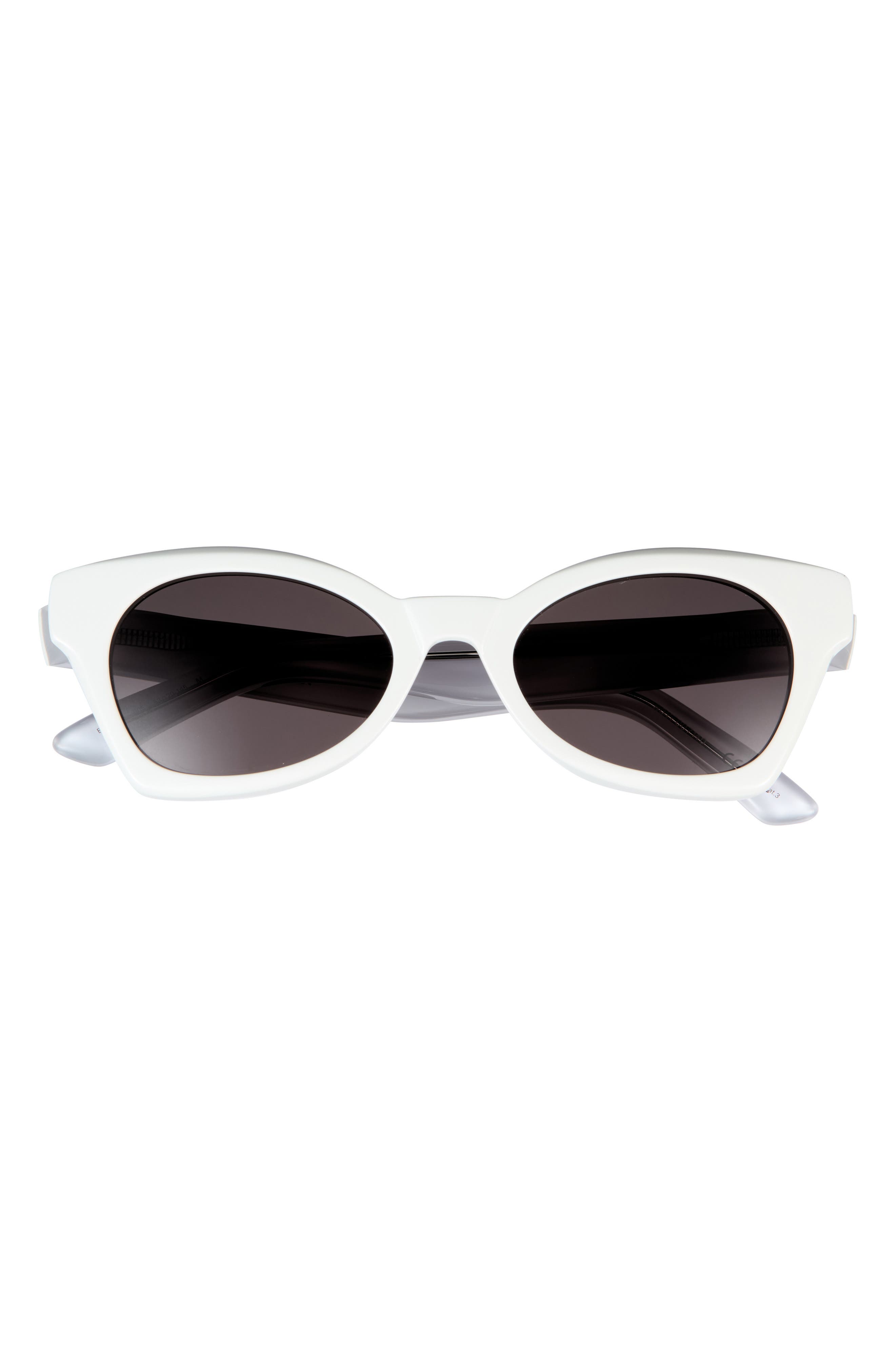 53mm Polarized Cat Eye Sunglasses