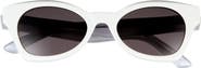 Balenciaga 53mm Polarized Cat Eye Sunglasses