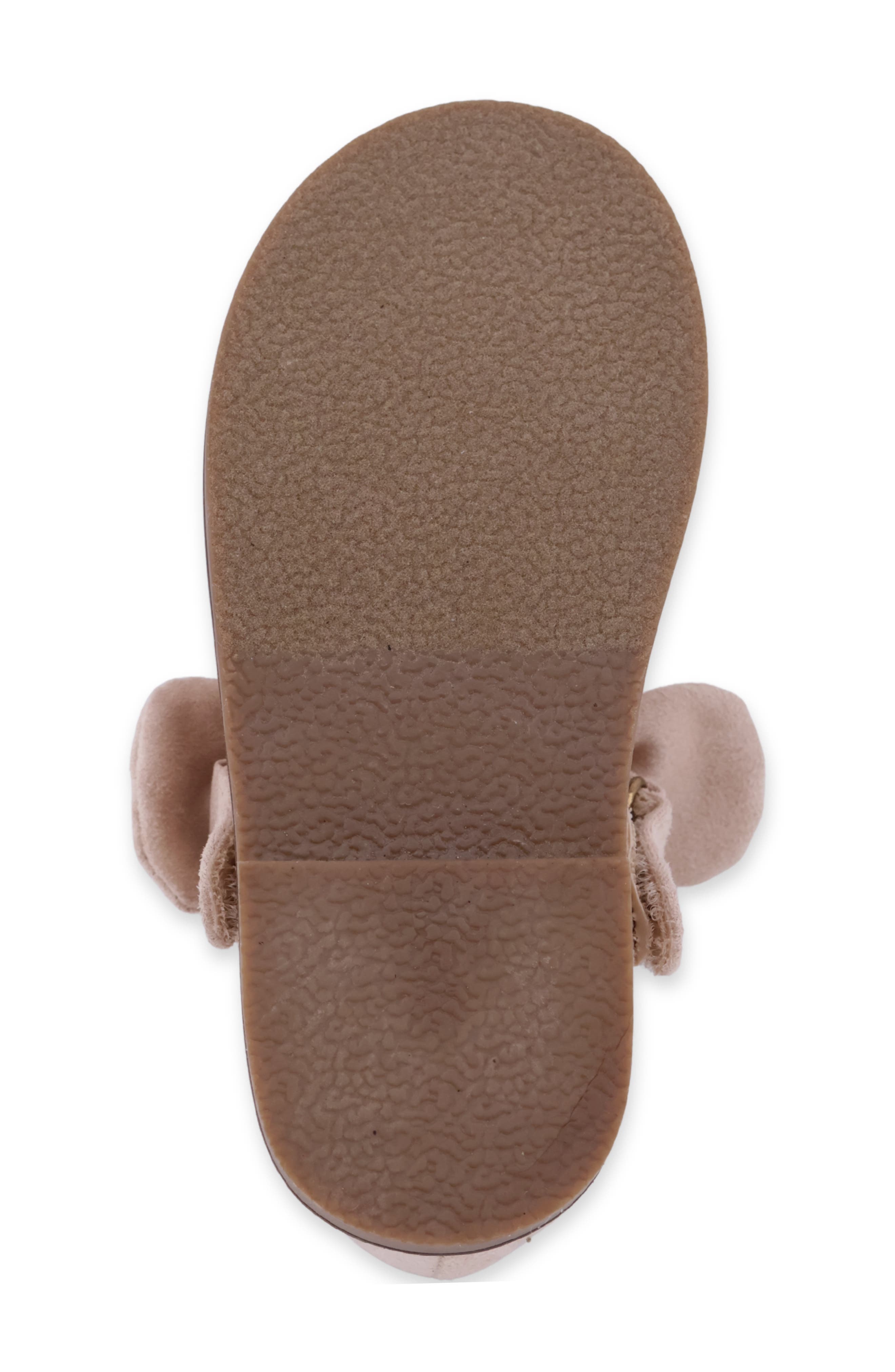 Kids' Allegra Mini Faux Suede Mary Jane Flat, Alternate, color, TAUPE SUEDE