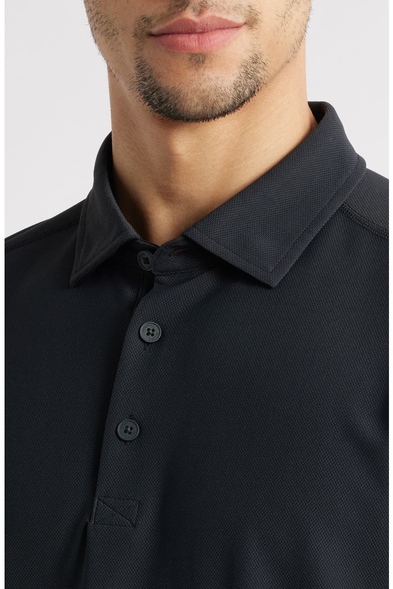 Regatta Piqué Performance Polo, Alternate, color, BLACK