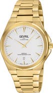 GEVRIL Montauk Stainless Steel Bracelet Watch, 40mm