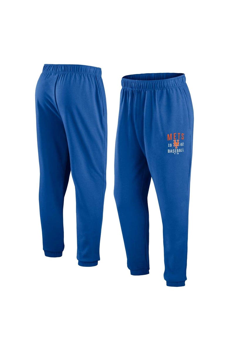 FANATICS Men's Fanatics Branded Royal New York Mets Go Overboard Fleece Sweatpants, Main, color, 