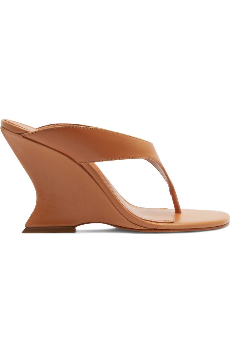 Schutz Maya Wedge Sandal, Alternate, color, Earth Clay