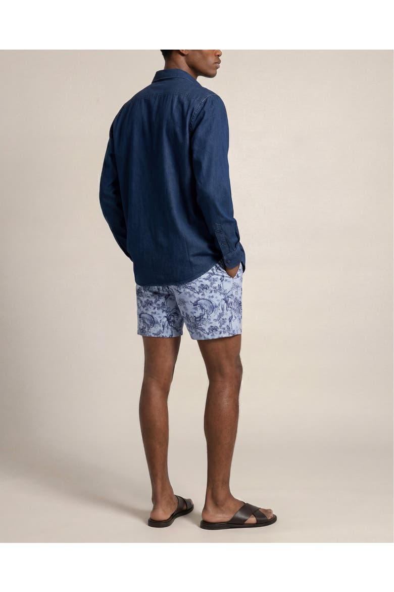 Cesare Relaxed Fit Shirt, Alternate, color, LAGO BLUE