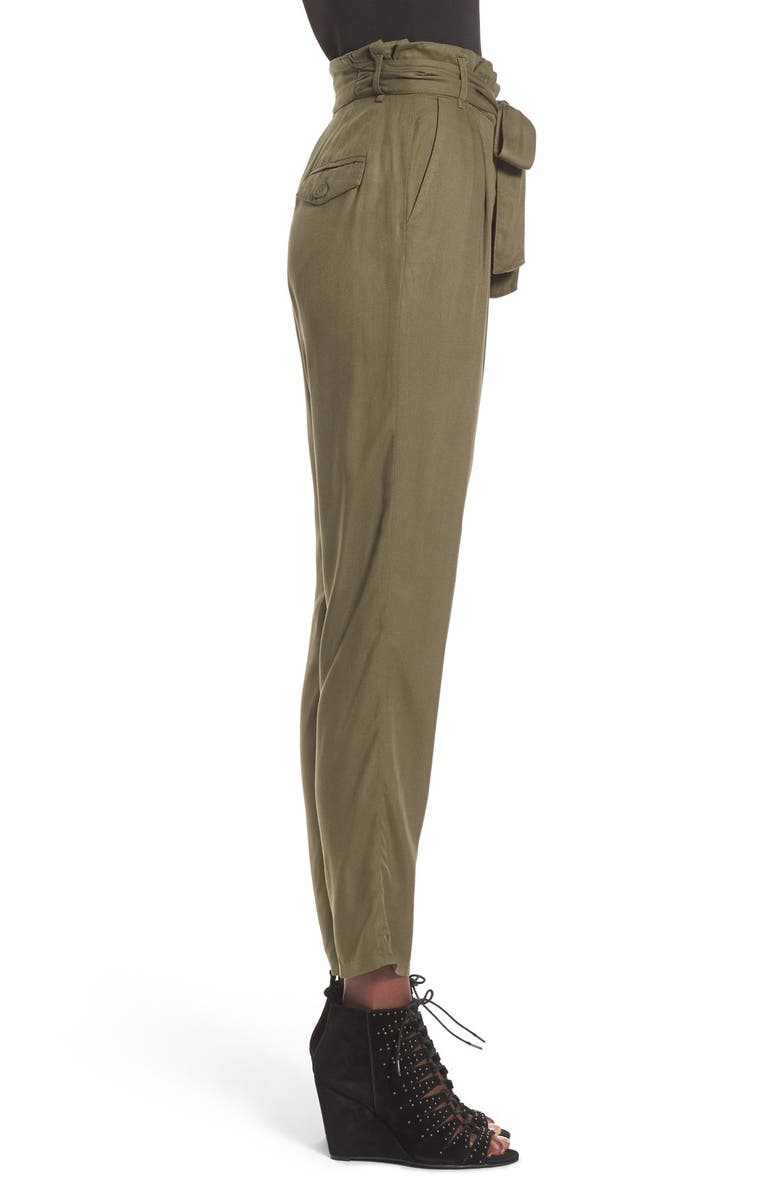 Leith Tie Waist Pants, Alternate, color, 