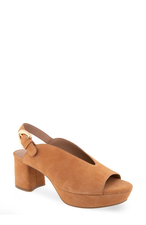Cornelia Slingback Platform Sandal (Women)