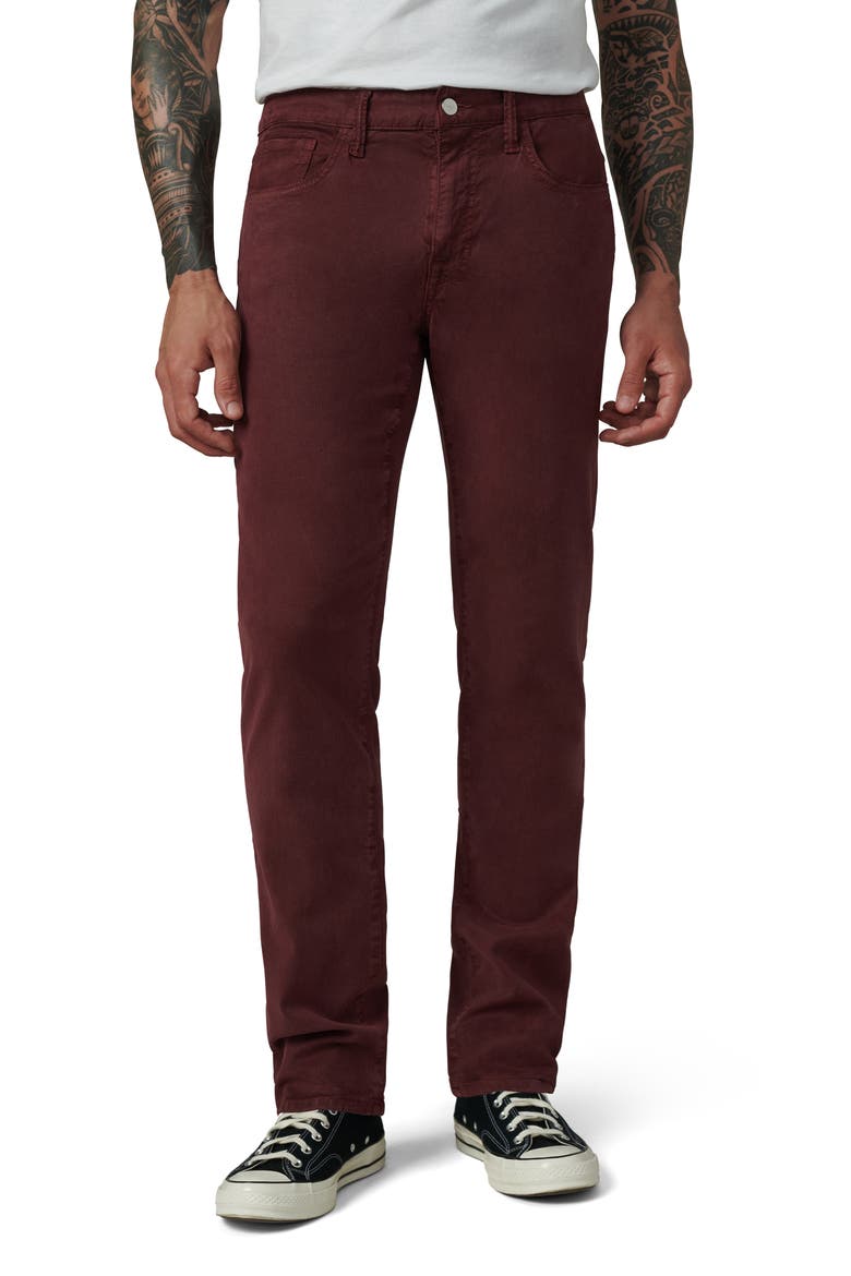 The Brixton Twill Chinos, Main, color, MERLOT