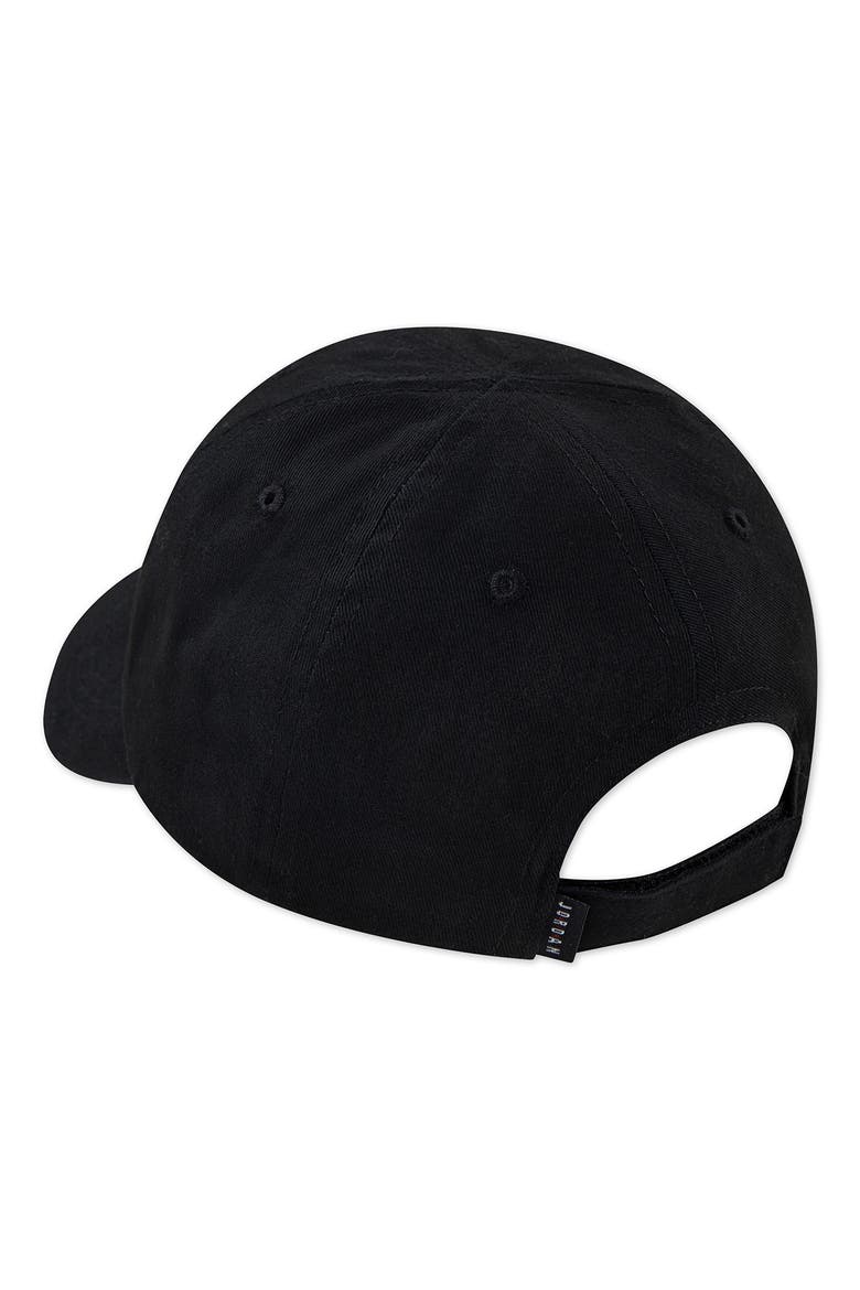 Curve Brim Adjustable Baseball Cap, Alternate, color, BLACK