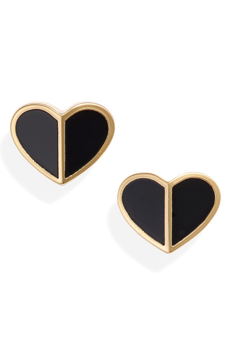 Kate Spade New York heart stud earrings, Main, color,