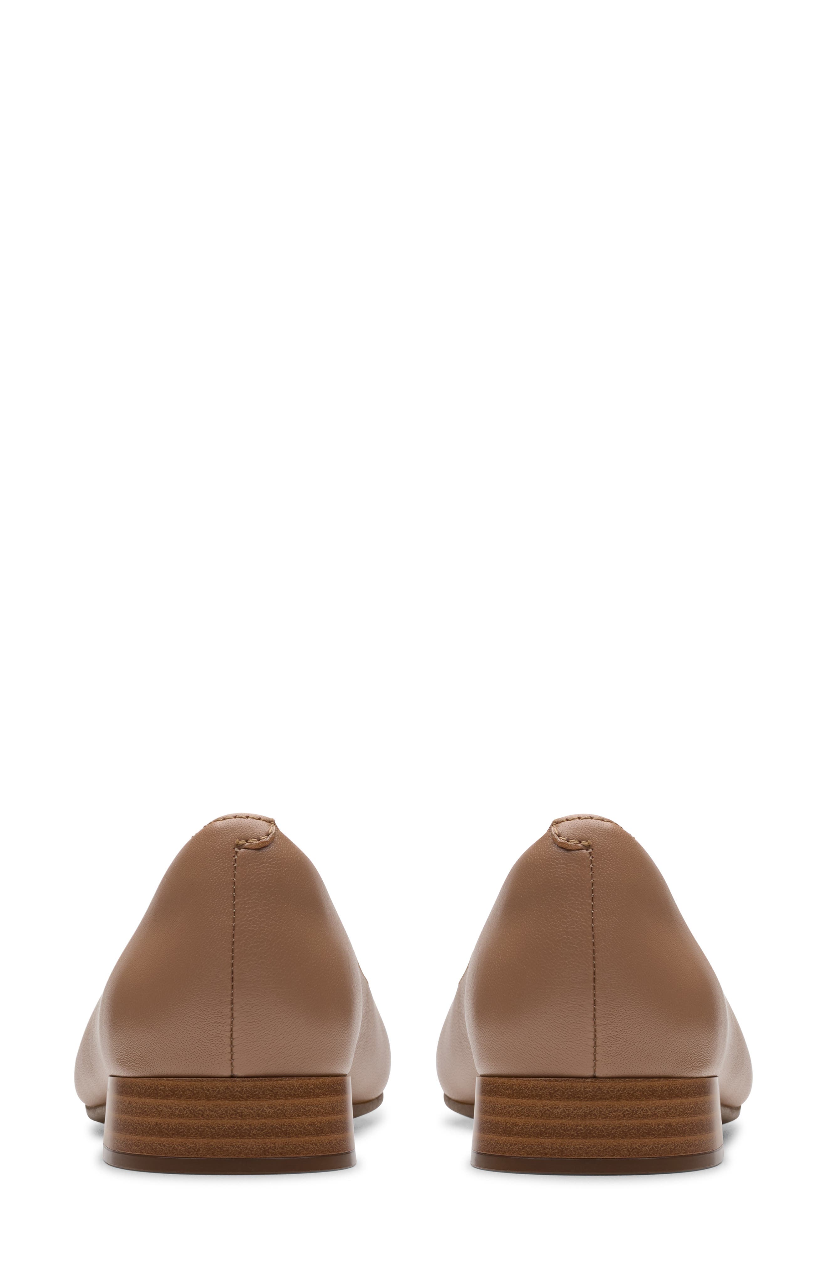 Natalyn Skimmer Flat, Alternate, color, WARM BIEGE LEA