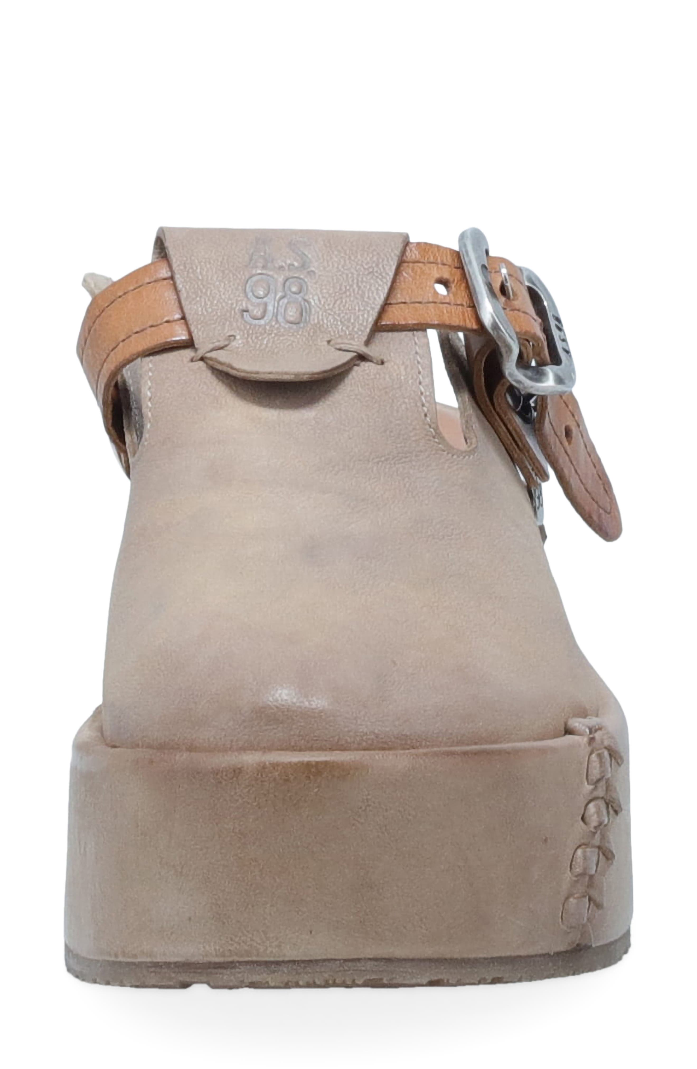 Monroe Platform Clog, Alternate, color, TAUPE