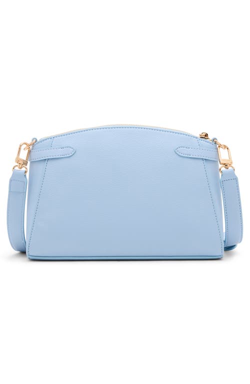 Anne Klein Belted Dome Crossbody Bag In Blue