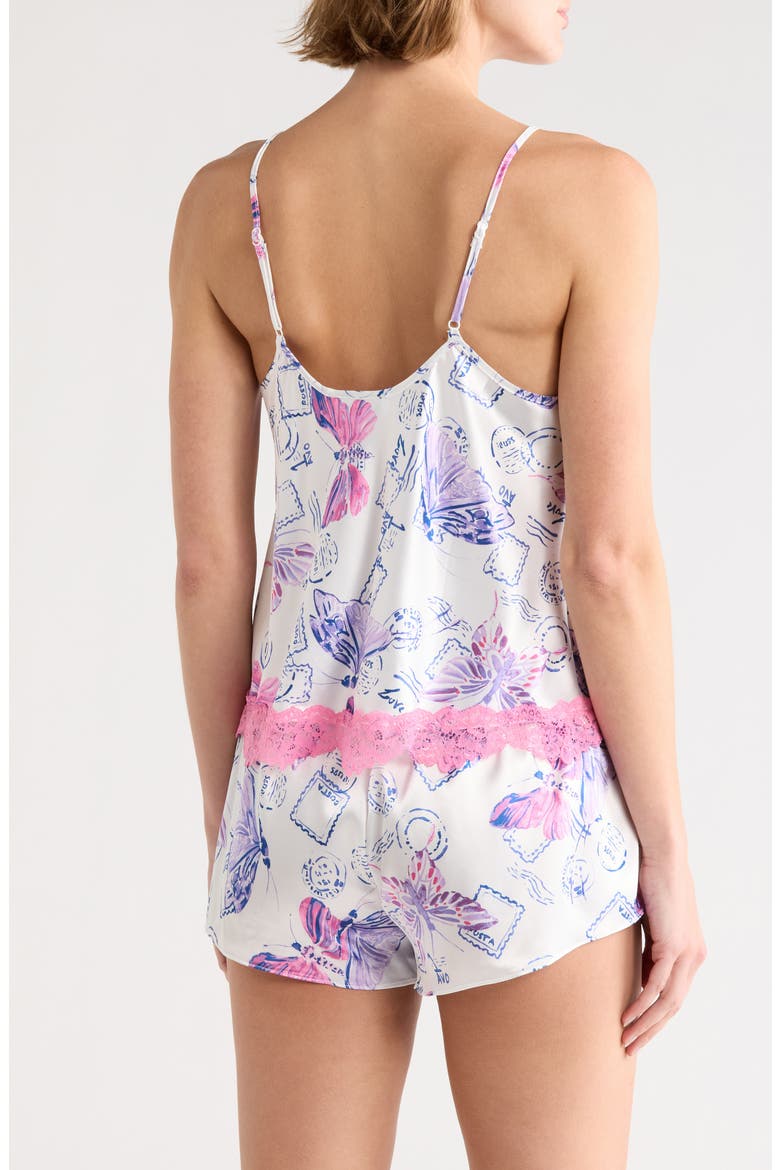 Summer Cami & Short Pajamas, Alternate, color, IVORY