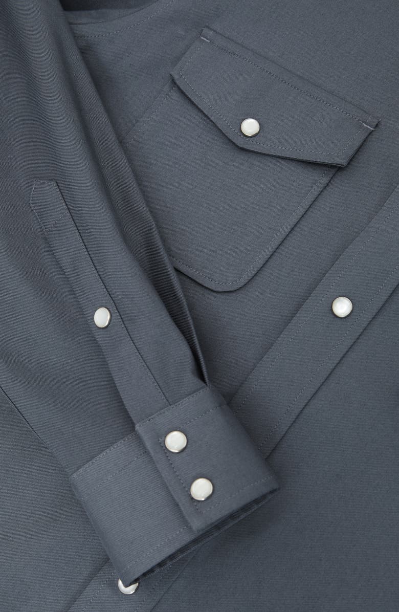 Reiss McRae Snap-Up Overshirt, Alternate, color,