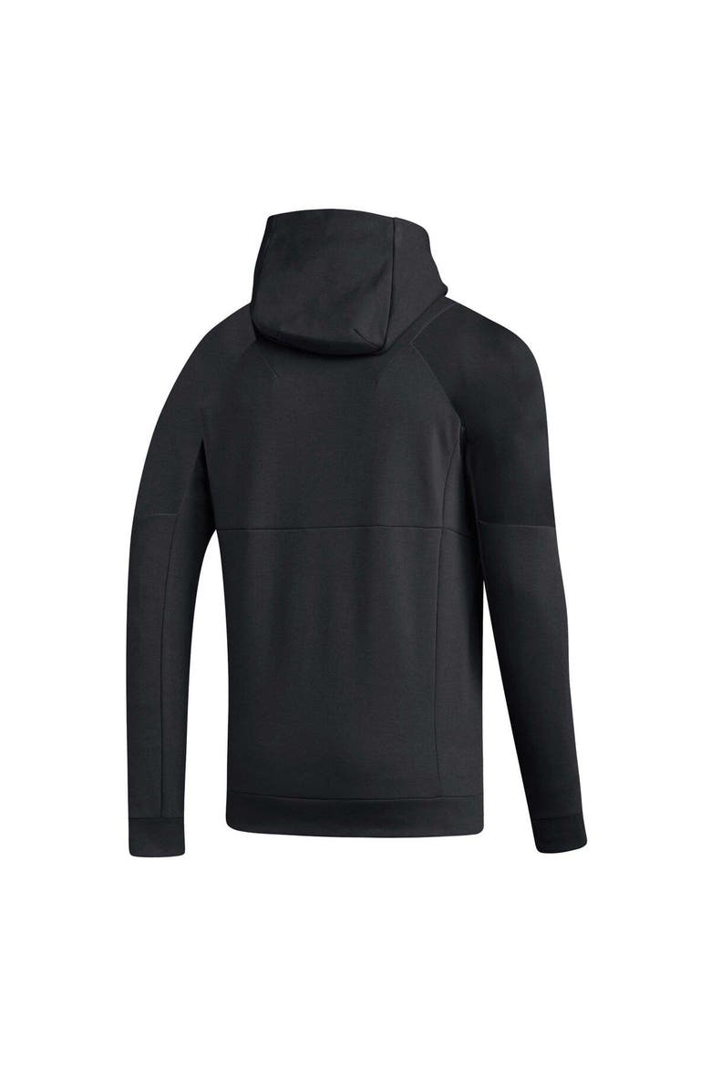 Men's adidas Black Philadelphia Union 2023 Player Travel Pullover Hoodie, Alternate, color, Black