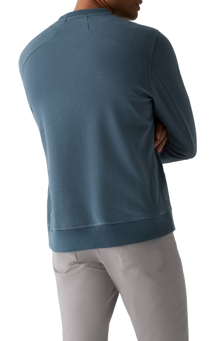 Greyson Troy Performance Sweatshirt, Alternate, color, Vintage Indigo