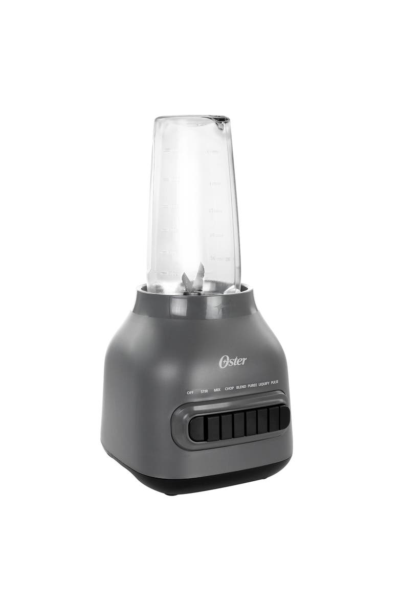 OSTER Easy to Clean 700 Watt Blender with 20 Ounce Blend-N-Go Cup, Alternate, color, Grey
