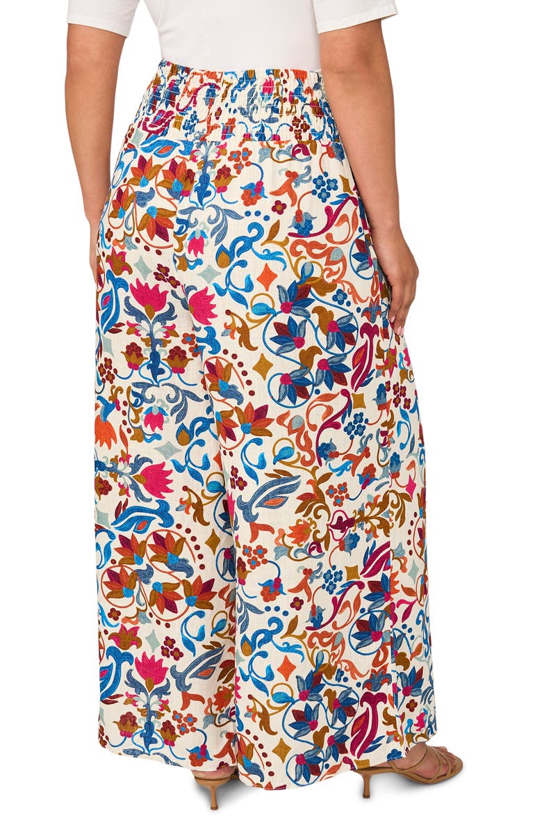 Vince Camuto Wide Leg Pants, Alternate, color, Orange Fizz
