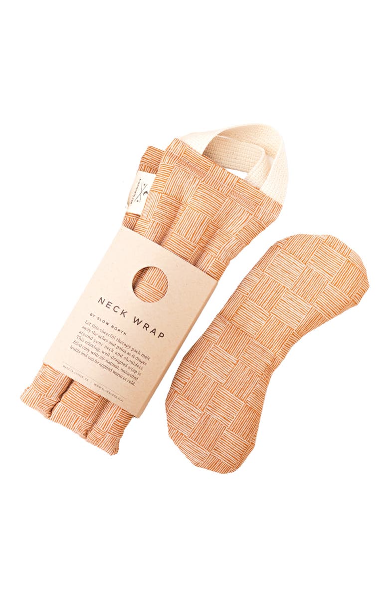 SLOW NORTH Eye Mask + Neck Wrap Bundle - Copper Fields, Alternate, color, NO COLOR