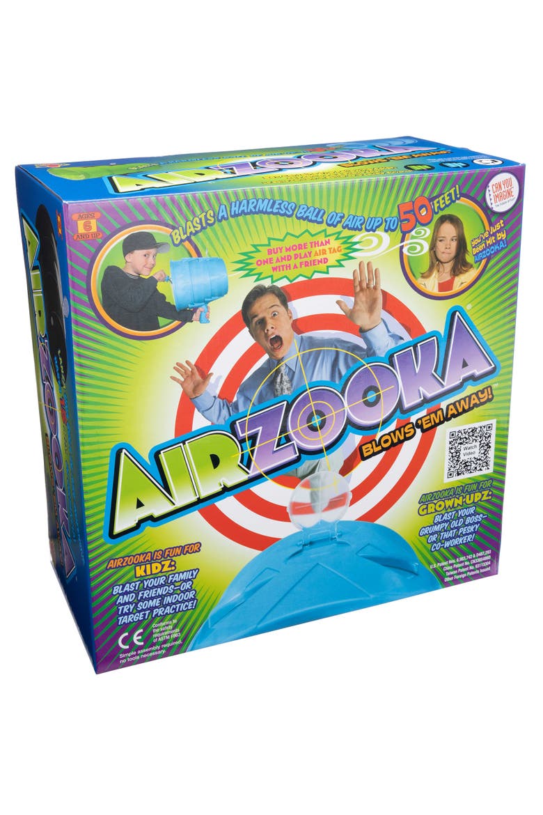 Airzooka Air Shooter, Black, Main, color, Multicolored
