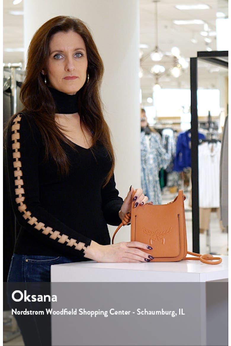 Mini Lauretos Leather Hobo Bag video