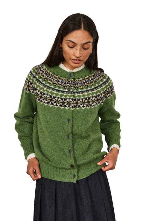 British Highlands Crew Neck Cardigan