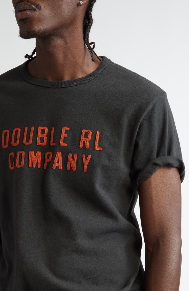 Double RL Logo Patch Cotton & Hemp T-Shirt, Alternate, color, 