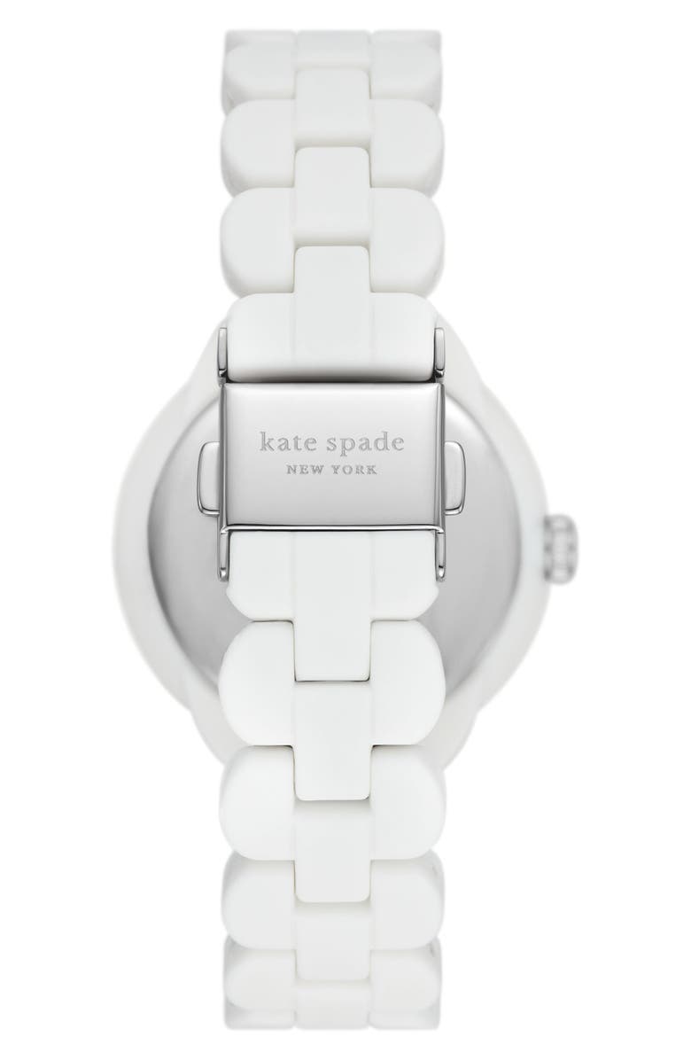 Kate Spade New York morningside silicone bracelet watch, 34mm, Alternate, color,