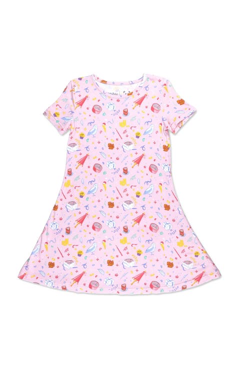Kids' Happee Birthdae Harry Short Sleeve Dress